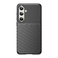 Husa Thunder Case pentru husa blindata din silicon Samsung Galaxy S24 FE - neagra