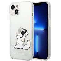 Husa Apple iPhone KARL LAGERFELD 14 Plus Choupette Fun Fun Clear Hardcase