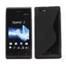Husa Sony Xperia J S-LINE negru siliconat