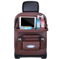 Organizator pentru scaunul auto de protecție a scaunului de protecție a scaunului raft mini masă de cafea pentru mașină