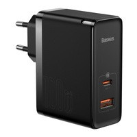 Baseus incarcator GaN5 Pro GaN universal de mare viteză GaN USB tip C / USB 100W PD3.0, QC4.0+, AFC negru (CCGP090201)