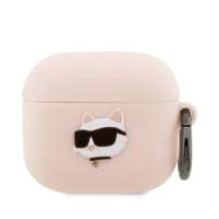 Karl Lagerfeld KLA3RUNCHP KLA3RUNCHP AirPods 3 capac roz / roz silicon Choupette Head 3D