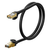 Baseus cablu Speed Seven rețea de mare viteză RJ45 10Gbps 0,5 m negru (WKJS010001)