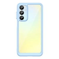 Husă din silicon pentru spațiul cosmic cu cadru de gel pentru Samsung Galaxy A16 / A16 5G - Albastru