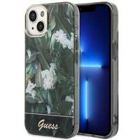Husa Apple iPhone GUESS 14 Plus Jungle Collection Green Hardcase