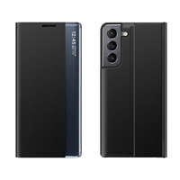 Husa Case Husa New Sleep pentru Samsung Galaxy S23+ Capac cu clapetă Stand negru Case
