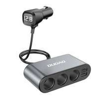 Dudao incarcator masina 2x USB / 3x bricheta de brichetă splitter negru (R1Pro negru)