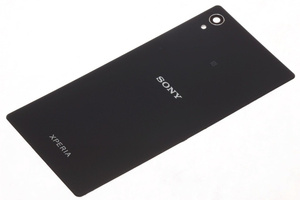 Original SONY Xperia M4 Aqua Ușa bateriei SONY Xperia M4 Aqua negru Grad B