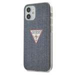 Case GUESS Apple iPhone 12 Mini Jeans Collection GUHCP12SPCUJULDB Navy Blue Hardcase