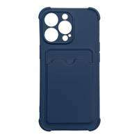 Card Armor Case husa capac pentru iPhone 12 Pro siliko card portofelnou armat husa Air Bag albastru marin