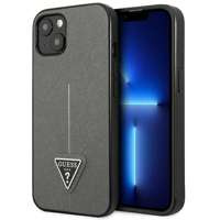 Guess GUHCP13MPSATLG iPhone 13 6.1" argintiu/argintiu greucase SaffianoTriangle Logo