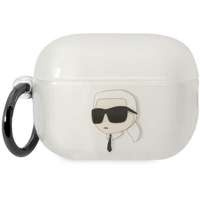 Husa Karl Lagerfeld KLAP2HNIKTCT Capac Airpods Pro 2 transparent Ikonik Karl Lagerfeld Case