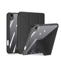 Mag husa iPad Apple Dux Ducis și pentru mini 2021 capac inteligent cu suport și depozitare pentru Pencil negru