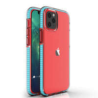 Arcadă Case husă din gel husa cu ramă colorată pentru iPhone 13 Pro albastru deschis