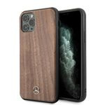 Husa MERCEDES Apple iPhone  11 Pro Max Wood Line Wood Line Walnut Brown Case