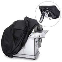 Capac de grătar rezistent la apă, capac pentru biciclete, capac pentru motociclete, capac pentru mobilier de grădină XL negru