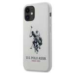 US Polo Case Apple iPhone 12 mini Silicone Collection White Case