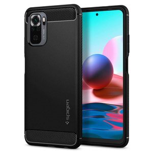 Husa SPIGEN  Xiaomi Redmi Note 10 / 10S Rugged Armor Negru mat Case