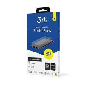 3mk FlexibleGlass Max Szkło Sam M54 M546 negru/negru, Hybrid cu margini întărite