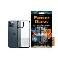 PanzerGlass ClearCase iPhone  12 Pro Max 6.7" Antibacterial negru/negru