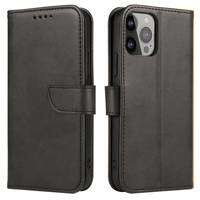 Husa Mag Case husa net pentru Realme GT Neo 5 / Realme GT3 flip cover portofel stand negru Case