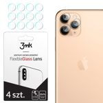3MK Iphone 11 Pro Max flexibil de sticlă pentru camera foto cu lentilă hibridă de sticlă