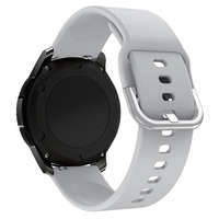 Curea de silicon TYS smartwatch bandă universal 20mm gri