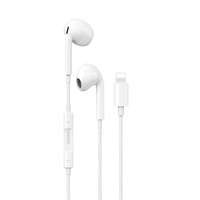 Dudao X14PROL-W1 casti in-ear cu conector Lightning alb (X14PROL-W1)