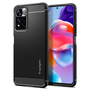 Husa Spigen Rugged Armor XIAOMI REDMI NOTE 11 PRO+ PLUS 5G MATTE NEGRU