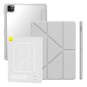 Husa protecție Baseus Minimalist pentru iPad Pro (2018/2020/2021/2022) de 11 inchi (gri)
