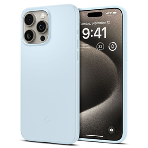 Husa Spigen Thin Fit iPhone 15 Pro Max Mute albastru Case