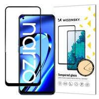 Wozinsky super-puternic folie sticla Full Glue pentru toate ecran cu ramă Case Friendly Realme Narzo 50A negru