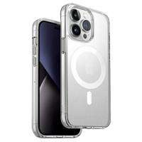 husa iPhone MagUNIQ LifePro Xtreme 14 Pro 6.1" click charging transparent/înghețat transparent