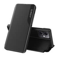 Husa Case husa Eco Leather View pentru Xiaomi Redmi Note 12 5G / Poco X5 5G cu clapetă stand negru Case