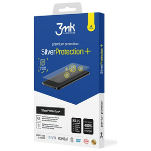 3mk Silver Protect+ Samsung Galaxy A70 Folia Antimicrobian montat pe suport umed