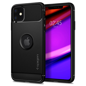 Husa SPIGEN  Apple iPhone 11 Carcasă Rugged Armor Matte Black Case