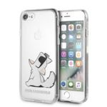 Husa KARL LAGERFELD Apple iPhone  7 8 SE 2020 Choupette Fun Fun Clear Case