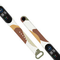 Curea Moro brățară pentru Xiaomi Mi Band 4 / Mi Band 3 silikonou strap brățară de ceas model 13