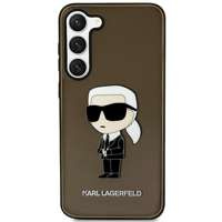 Husacase Karl Lagerfeld KLHCS23MHNIKTCK S23 Plus S916 negru/negru Hard Ikonik Karl Lagerfeld Case