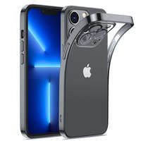 Case husa iPhone Joyroom 14Q pentru carcasă 14Q cu ramă metalică neagră (JR-14Q1-negru)