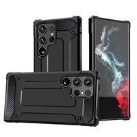 Husa Hybrid Armor pentru husa hibrid blindata Samsung Galaxy S25 Ultra - neagra