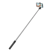 Selfie stick WHS1Y trepied telescopic 1m cu suport telefon - negru