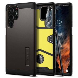 Husa Spigen GALAXY S22 ULTRA Tough Armor GUNMETAL