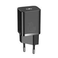 Baseus Super Si 1C fast wall charger USB Type C 20 W Power Delivery black (CCSUP-B01)