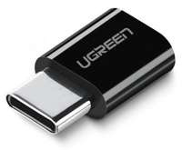 UGREEN adaptor micro USB la USB-C US157 (negru)