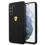 Husa FERRARI Samsung Galaxy S21 FE silicon negru durcase