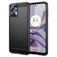 Husa Case husanounou Carbon Motorola Motorola Moto G13 flexibil siliko carbo capac negru Case