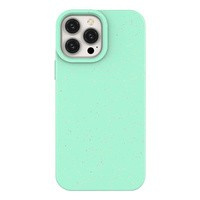 Case husa iPhonenou Capac verde mentă degradabil Eco 14 Plus siliko degradabil