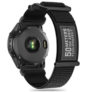 Strap Tech-protect Scout Garmin Fenix 3 / 5x / 3hr / 5x Plus / 6x / 6x Pro / 7x Negru