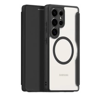 Husa Dux Ducis Skin X Pro pentru Samsung Galaxy S25 Ultra cu MagSafe si portofel - neagra